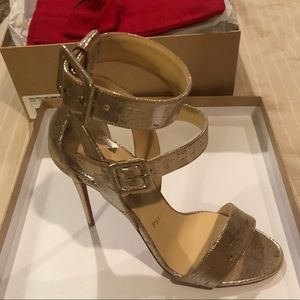 Christian Loboutin Women’s 4 Inch Heeled Sandal